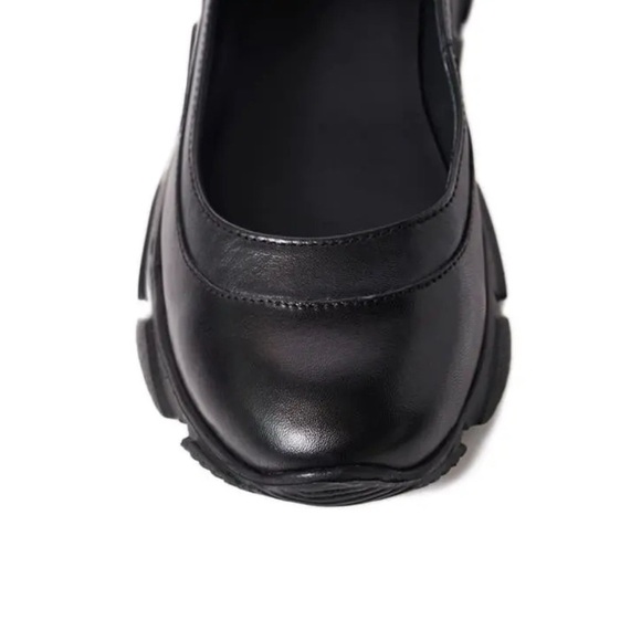 Free People Adventure Ballet Sneaker Black 8 - Picture 12 of 13